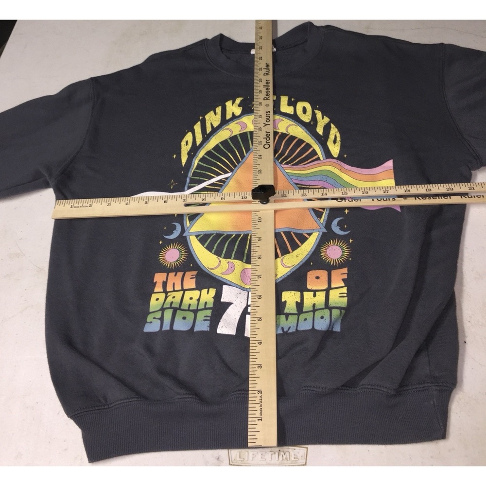 Pink Floyd The Dark Side Of The Moon Adult XS Graphic Crewneck Sweater - Picture 3 of 3